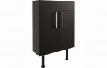 Alira 600mm Slim Basin Unit - Matt Graphite Grey - Image 2