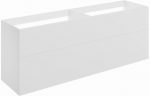Declare 1180mm Wall Hung 4 Drawer Basin Unit - Matt White - Image 2
