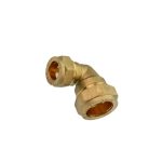 Compression Brass 90° Reducing Elbow - Image 2