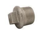 Malleable Black Iron Male Plug