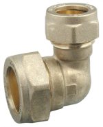 Compression Brass 90° Reducing Elbow