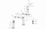 Norlen Bath Filler - Chrome