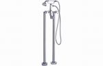Borell Floor Standing Bath/Shower Mixer - Chrome - Image 2