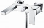 Zantra Wall Mounted Shower Mixer & Shower Kit - Chrome - Image 2