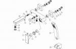 Zantra Wall Mounted Shower Mixer & Shower Kit - Chrome