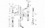 Zantra Bath/Shower Mixer & Shower Kit - Chrome