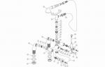 Sallin Bath/Shower Mixer - Chrome