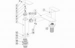 Bellora Bath Filler - Chrome