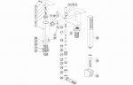 Bellora Bath/Shower Mixer - Chrome