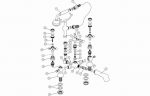Talwyn Bath/Shower Mixer & Shower Kit - Chrome