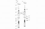 Avela Bath Filler - Chrome