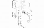 Santos Bath/Shower Mixer & Bracket - Chrome