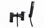 Brielo Bath/Shower Mixer - Matt Black - Image 2