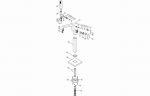 Brielo Floor Standing Bath/Shower Mixer - Matt Black