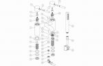Pavora Bath/Shower Mixer & Bracket - Brushed Brass