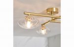 Halo Ceiling Light - Brushed Brass - Image 5