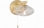 Halo Wall Light - Brushed Brass - Image 3
