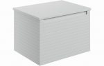 Alure 600mm Wall Hung 1 Drawer Basin Unit & Worktop - Matt Grey