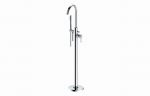Evoca Floor Standing Bath/Shower Mixer - Chrome - Image 2