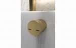 Bath Overflow Filler w/Integrated Valve - Brushed Brass - Image 3