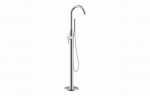 Pavora Floor Standing Bath/Shower Mixer - Chrome - Image 2