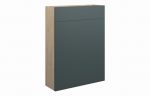 Clara 600mm Slim WC Unit - Matt Green Camo (Oak Cab) - Image 2