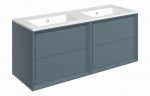 Pulse 1210mm Wall Hung 4 Drawer Basin (0TH) & Unit - Storm Blue - Image 2