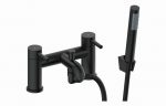 Pavora Bath/Shower Mixer & Bracket - Matt Black - Image 2