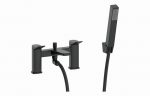 Nassia Bath/Shower Mixer & Bracket - Matt Black - Image 2
