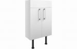 Alira 500mm Slim Basin Unit - White Gloss - Image 2