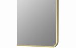 Renji 600x800mm Rectangle Mirror - Brushed Brass - Image 2