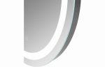 Helena 600mm Round Front-Lit LED Mirror - Image 2