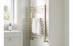 Gradis Straight 30mm Ladder Radiator (500x1600x30mm) Brush Brass - Image 2