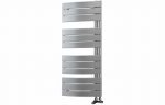 Quarella Curved Panel Ladder Radiator (550x1080x49mm) - Chrome
