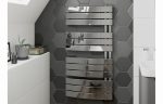 Quarella Curved Panel Ladder Radiator (550x1080x49mm) Anthracite - Image 2
