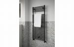 Teplin Round Ladder Radiator (500x1450mm) - Black - Image 2