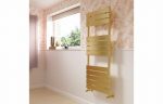 Trenza Square Ladder Radiator (500x840mm) - Brushed Brass - Image 2