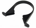 4" Soil Pipe Clips Black